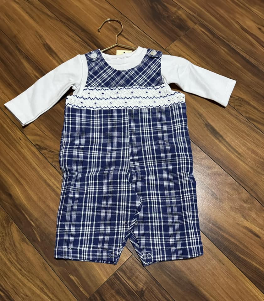 Navy Smock Longall