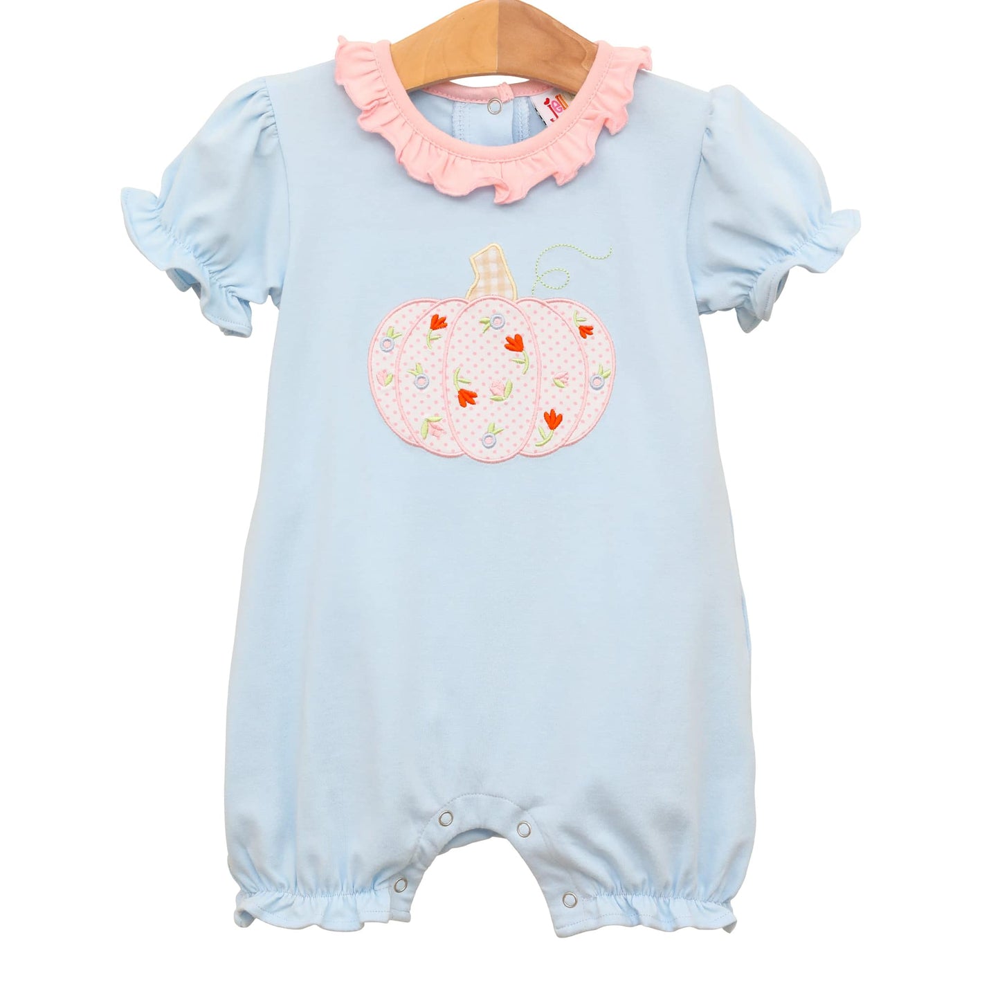 Light Blue Girl Pumpkin Bubble