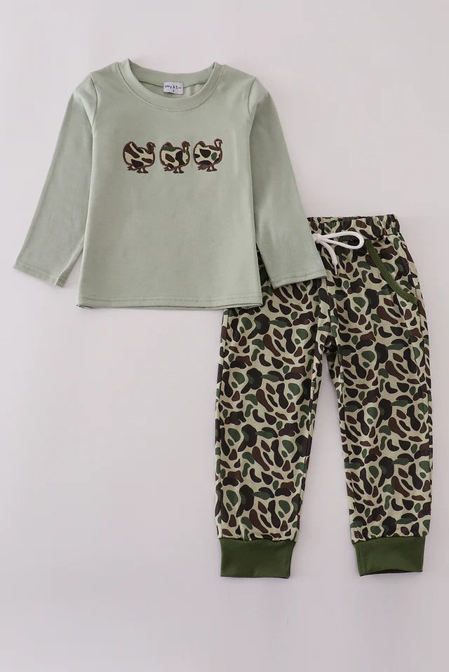 Camo Turkey Boy Set