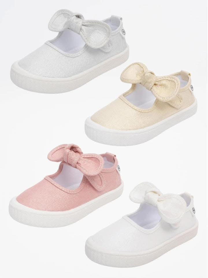 Pink Glitter Shoes
