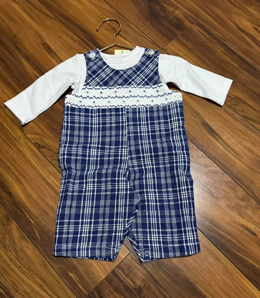 Navy Smock Longall
