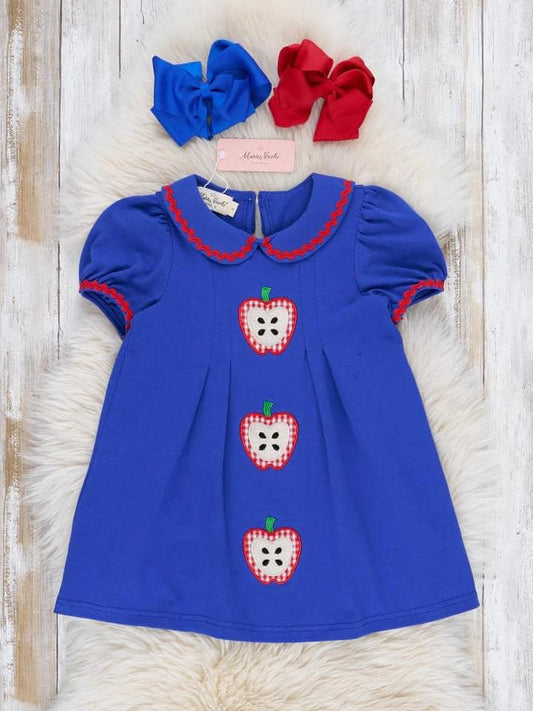 Royal Blue Apple Dress - Dress Only