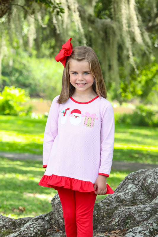 Milk and Cookies with Santa Girl Set
