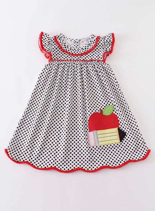 Polka Dot Apple Dress