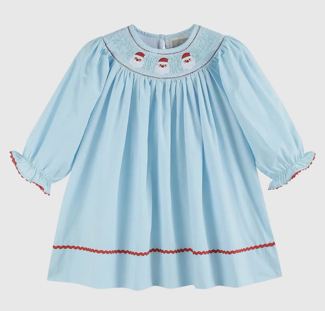 Light Blue Santa Dress