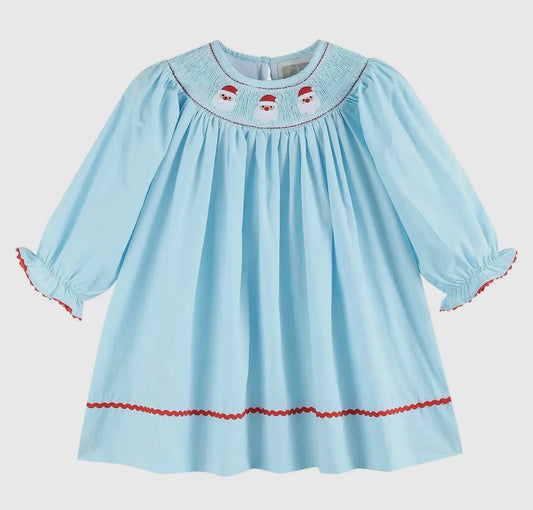 Light Blue Santa Dress