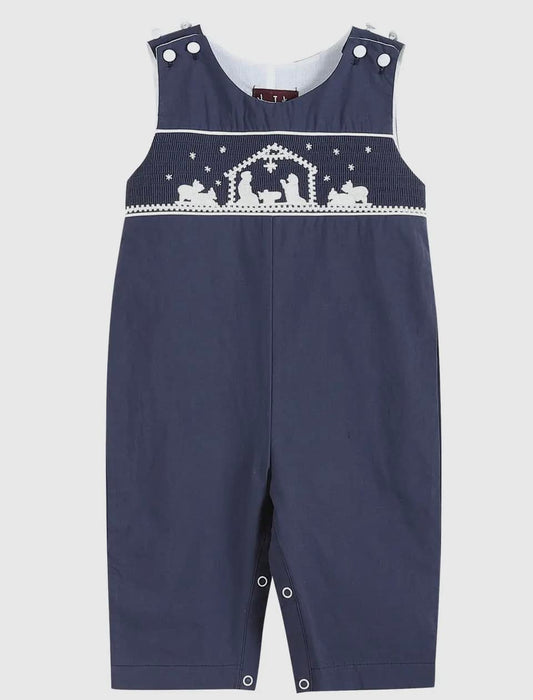 Navy Blue Longall Nativity