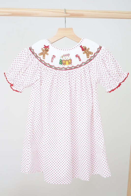 Gingerbread Smock Dress