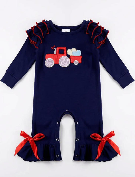 Valentine Girl Romper