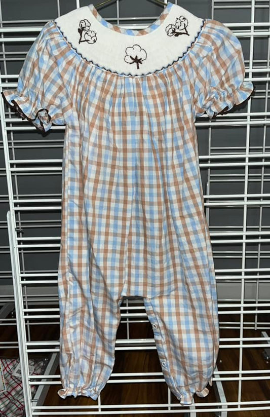Girl Cotton Romper