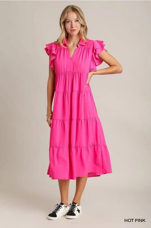 Umgee Hot Pink Dress