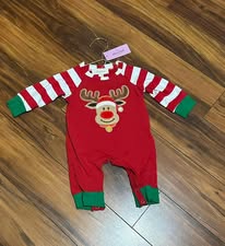 Reindeer Boy Romper
