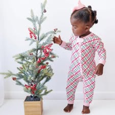 Christmas Preppy Stripe Pajama