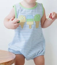 Ice Cream Applique Bubble