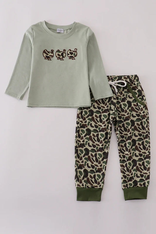 Camo Turkey Boy Set