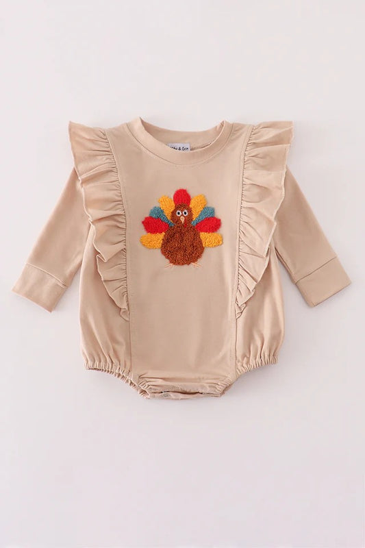 Turkey French knot ruffle bubble