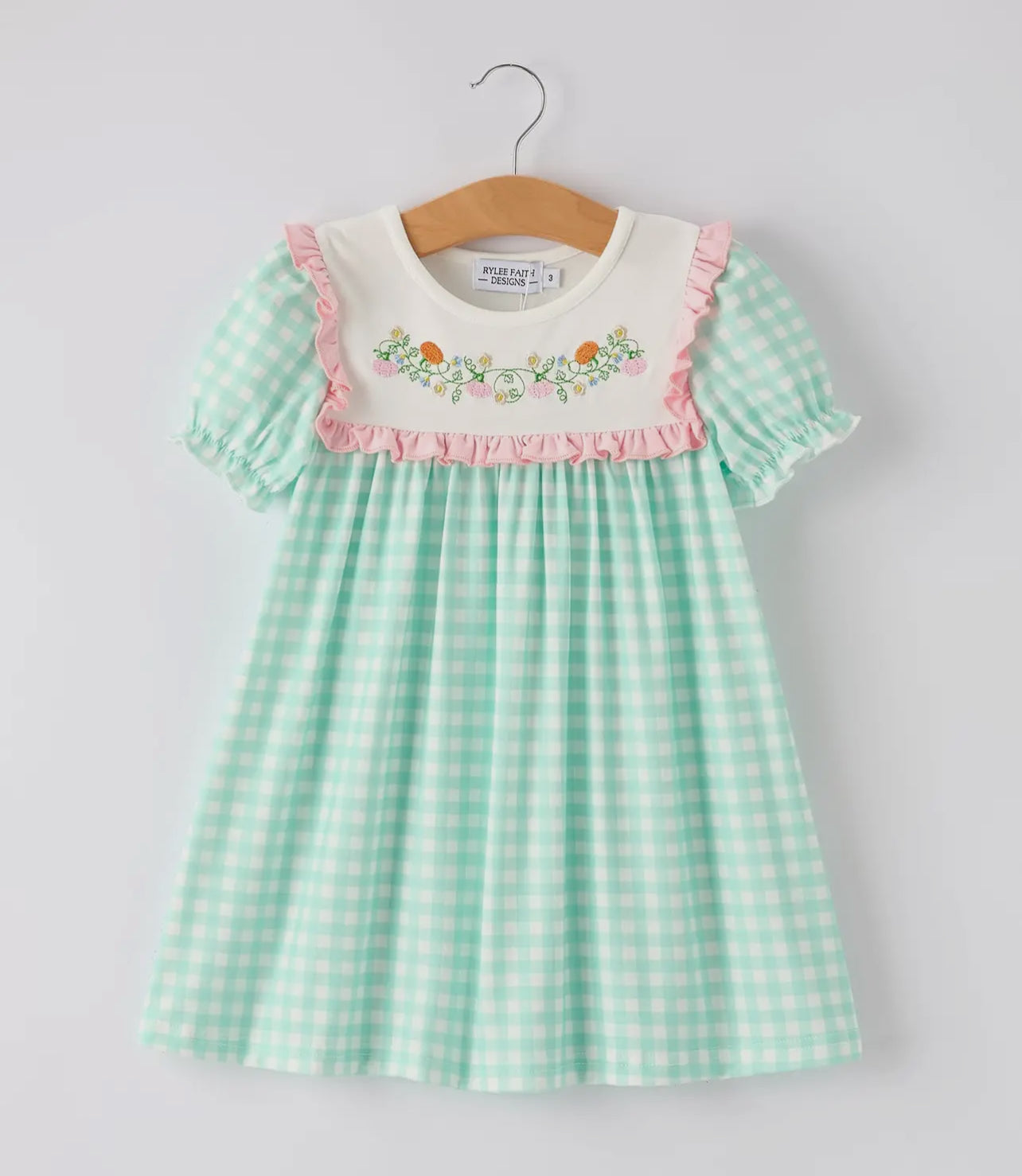 Embroidered Pumpkins Dress 🧡