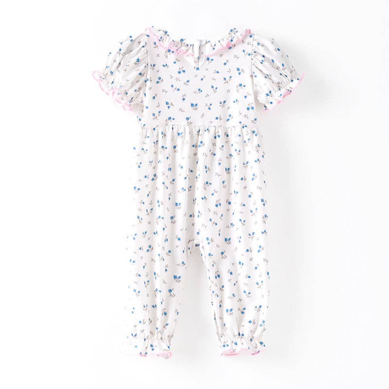 Thanksgiving Sibling Matching Outfits – Turkey Pumpkin Embroidered Collection: ROMPER