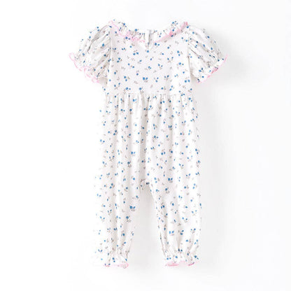 Thanksgiving Sibling Matching Outfits – Turkey Pumpkin Embroidered Collection: ROMPER