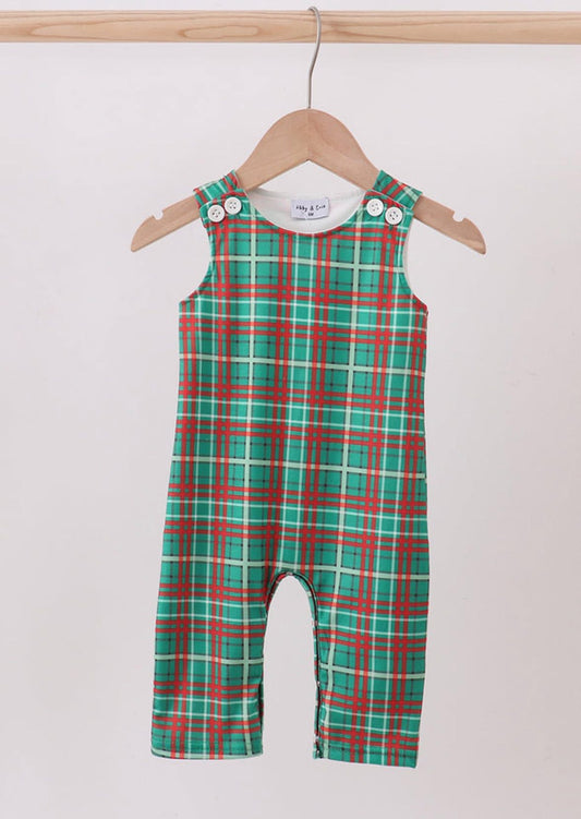 Christmas Plaid Boy Longall