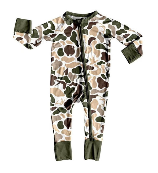 Camo One Piece Pajama
