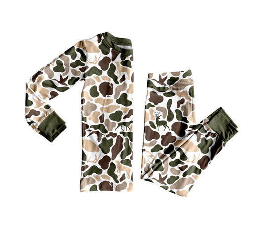 Camo Pant Set Pajama