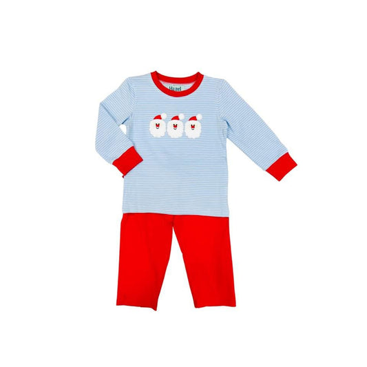 Boy Santa Pant Set