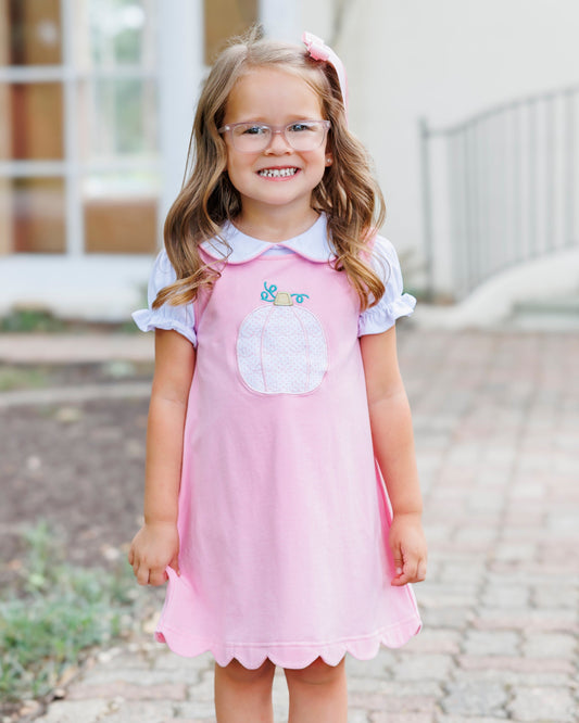 Pretty in Pink Pumpkin Dress