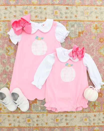 Pretty in Pink Pumpkin Dress