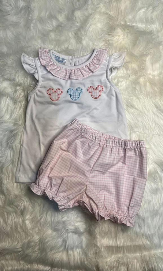 Magical Gingham Bloomer Set