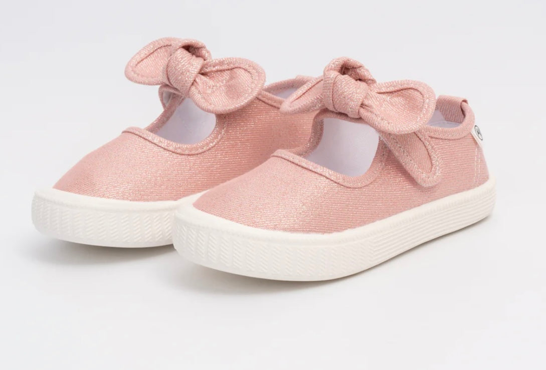 Pink Glitter Shoes