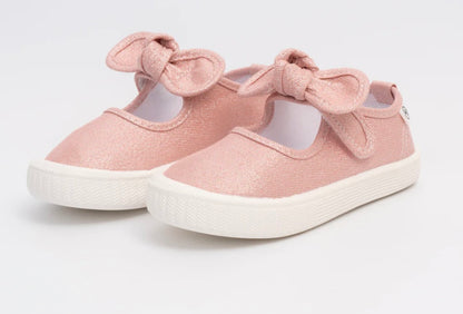 Pink Glitter Shoes