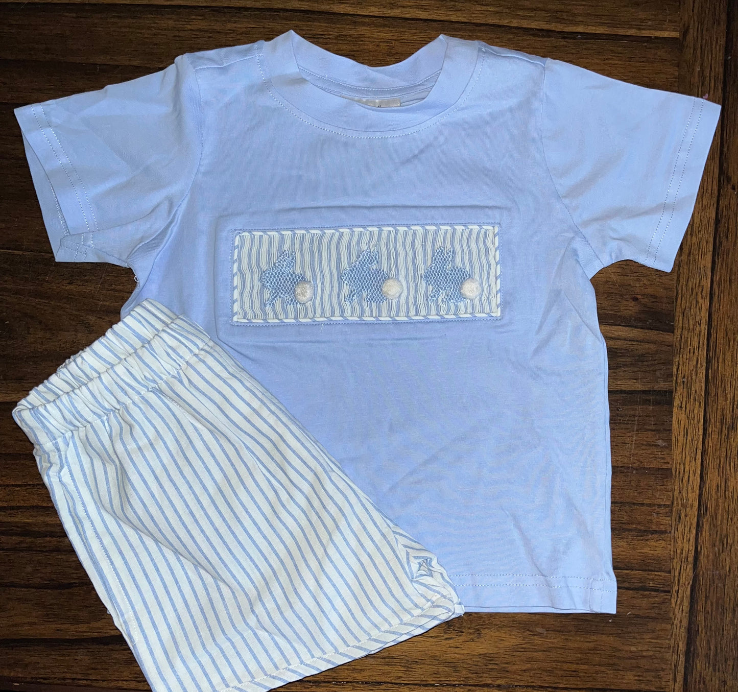 Smock Bunny Short Set