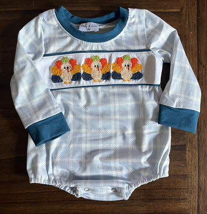 Navy Trim Turkey Bubble