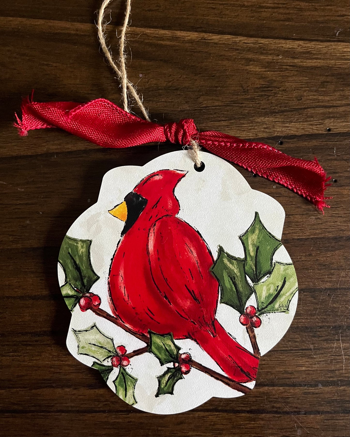 Cardinal Christmas Ornament