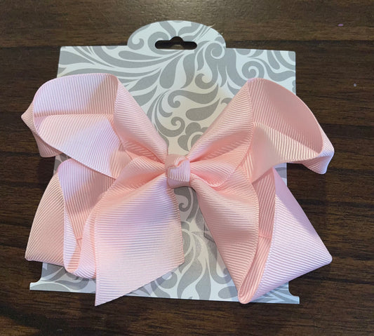 Medium Light Pink Bow
