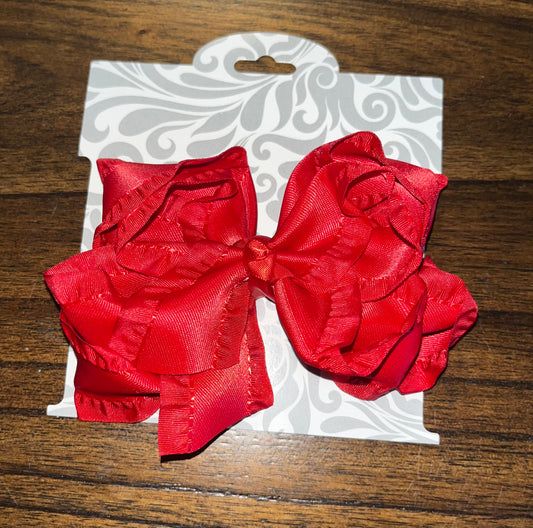 Medium Red Bow