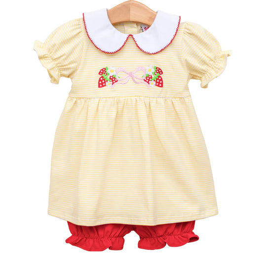 Strawberry Bloomer Set
