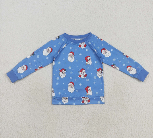 Blue Santa Shirt